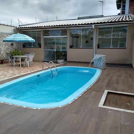 Casa De Praia Com Piscina Em Caraguatatuba - Sp Bagian luar foto